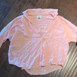 American Eagle Outfitters Light Pink Shirt